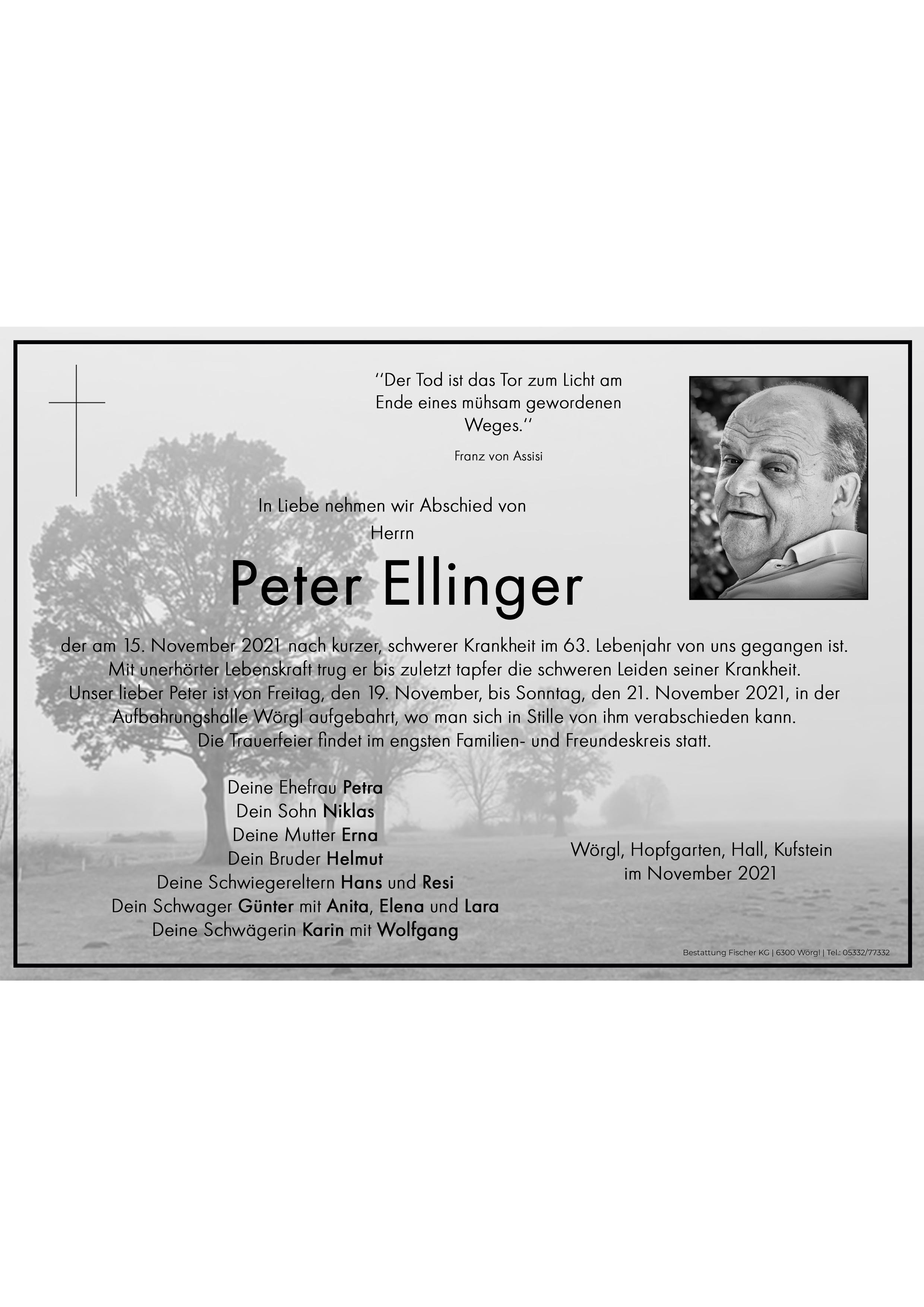 Peter Ellinger