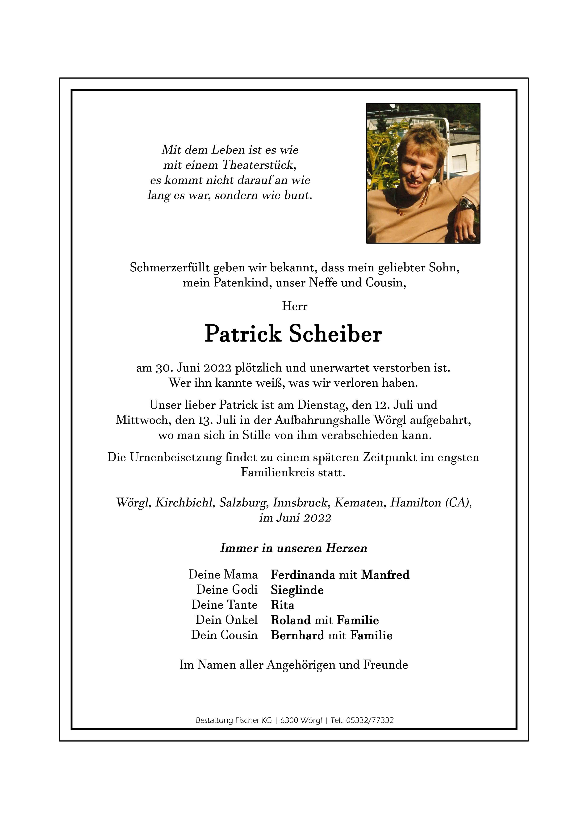 Patrick Scheiber