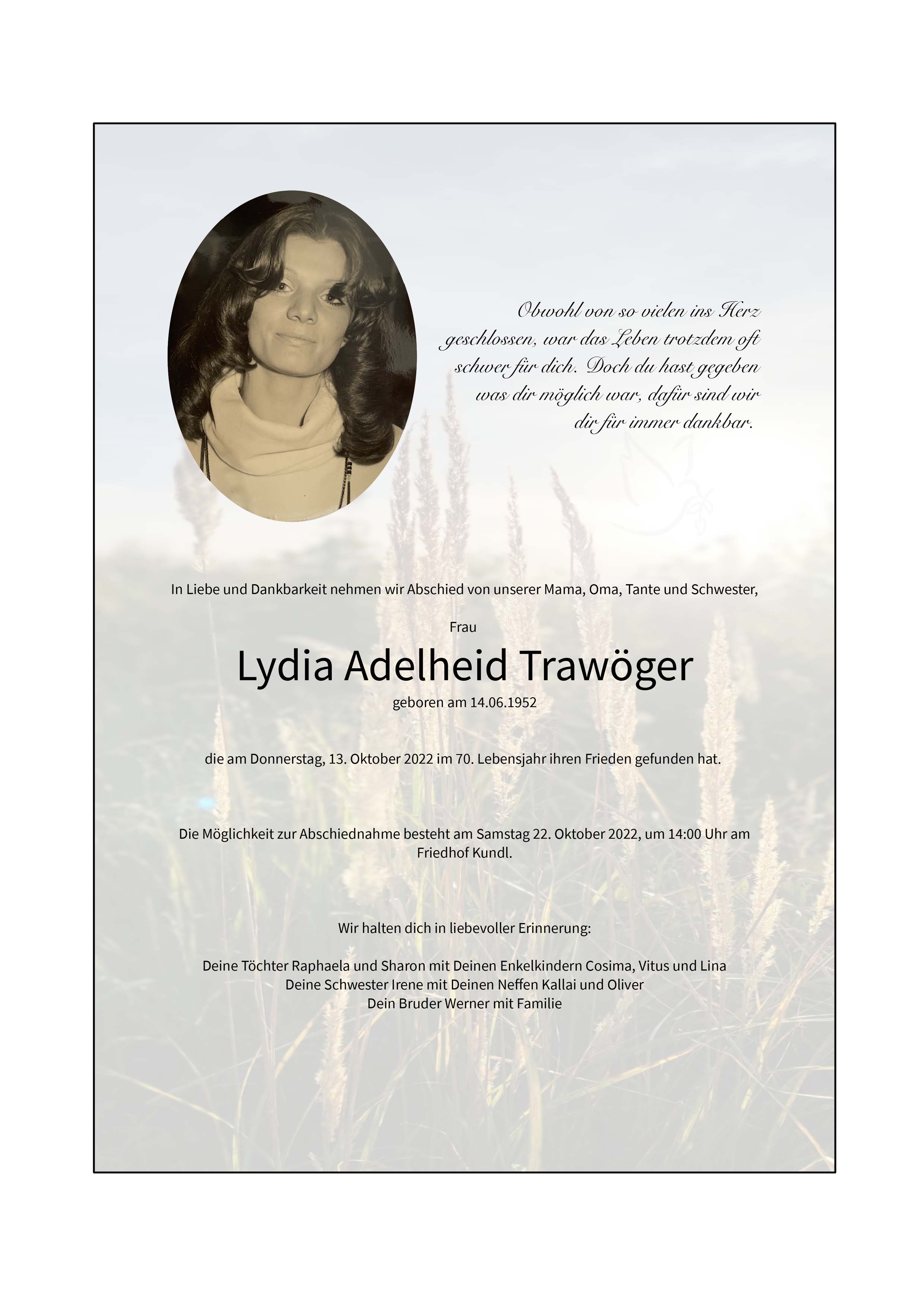 Lydia Adelheid Trawöger